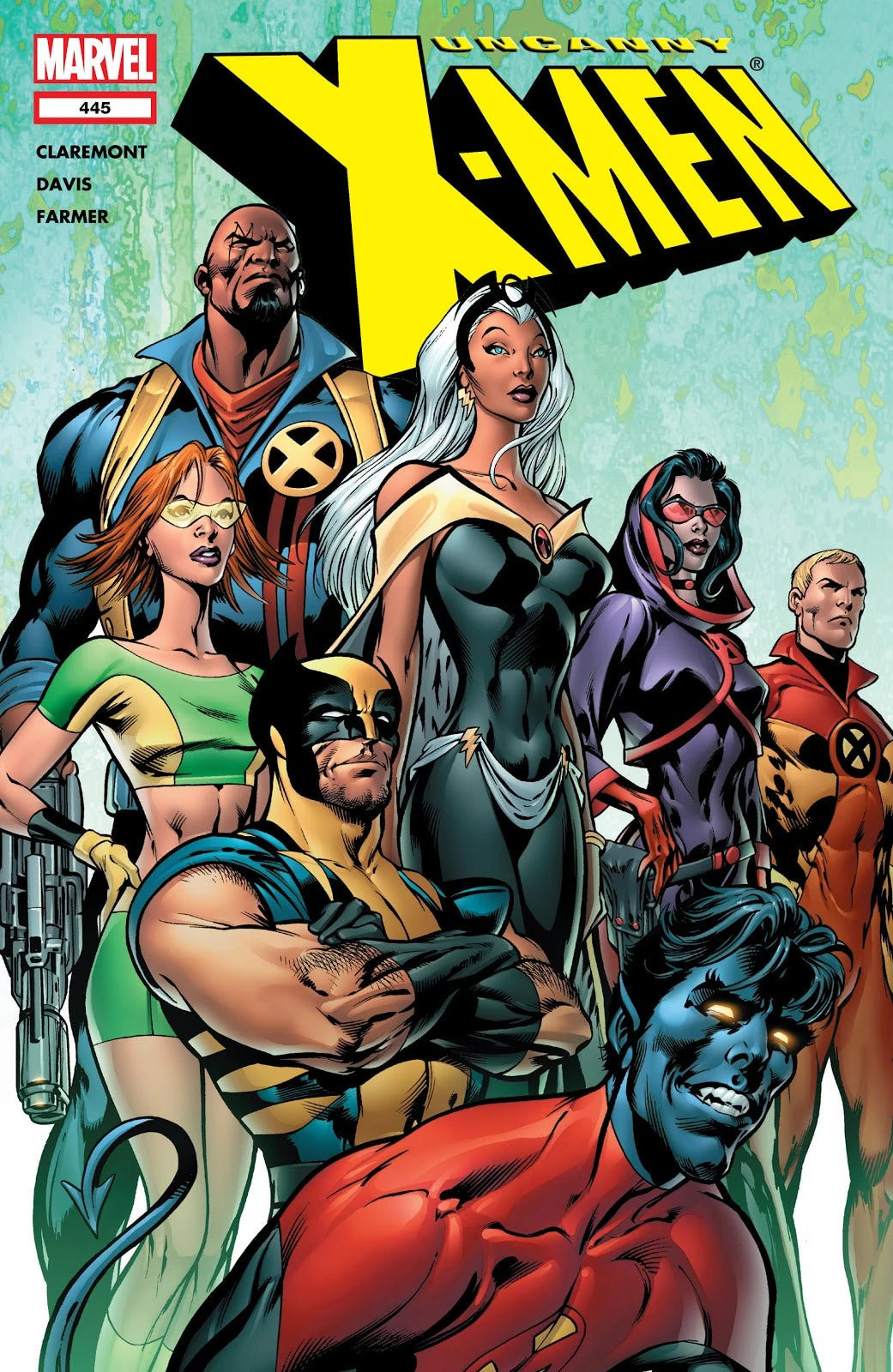 Uncanny X-Men #445 Direct Edition cover