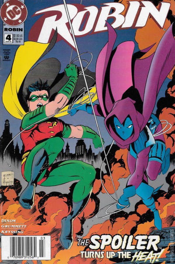 Robin #4 Newsstand Edition cover