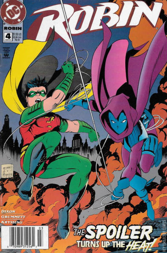 Robin #4 Newsstand Edition cover