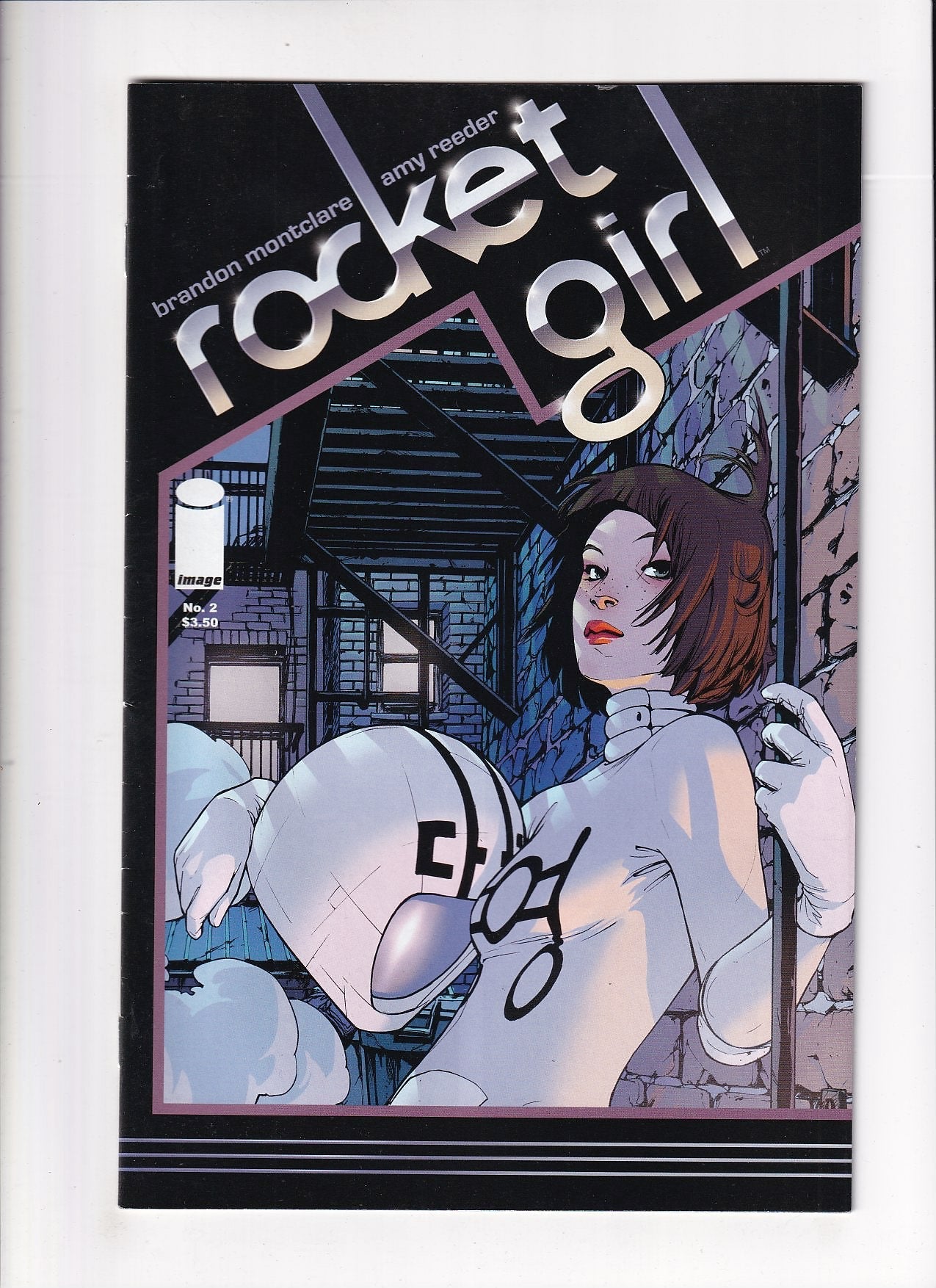Rocket Girl #2 cover